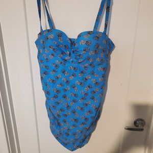 Torrid Swim Bathing suit, form fitting dress style